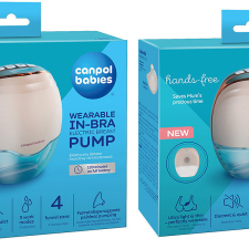 Canpol Babies elektromos mellszívó, Hands-Free, 2 db mellszívó