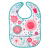 Canpol Babies Előke zsebbel WILD NATURE pink