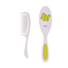 Canpol Babies fésű és hajkefe-Green babaápolási kellék