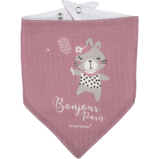 Canpol Babies First Muslin Bib Bonjour Paris előke Pink 2 db előke