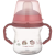 Canpol Babies FirstCup Bonjour Paris Pohár szilikon itatóval 150 ml, rózsaszín