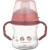 Canpol Babies FirstCup Bonjour Paris Pohár szilikon itatóval 150 ml, rózsaszín