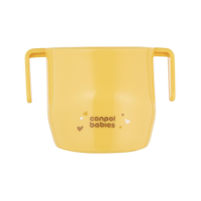 Canpol Babies itatópohár Smart 180ml 12 hó+ (sárga) babaétkészlet