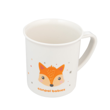 Canpol babies Műanyag bögre CUTE ANIMALS 170ml róka babaétkészlet
