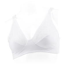 Canpol Babies Nursing Bra with Flaps White szoptatós melltartó méret 90A 1 db kismama melltartó