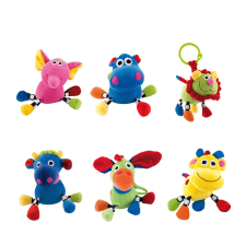 Canpol babies Puha Játék Crazy Animals (6 féle dizájn) plüssfigura
