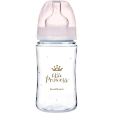 Canpol Babies ROYAL BABY 240 ml rózsaszín cumisüveg
