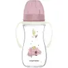 Canpol Babies Sleepy Koala EasyStart kólika elleni cumisüveg 300 ml, rózsaszín