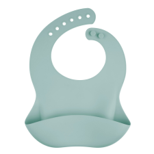 Canpol babies Szilikon előke zsebbel zöld előke