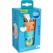 Canpol Babies Színes vödrök készlete fürdőszobai játék