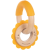 Canpol Babies Teethers Wood-Silicone Lion rágóka 1 db