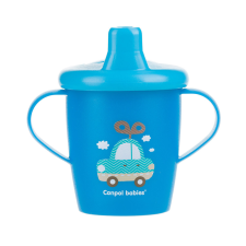 Canpol BABIES TOYS 250ml ki nem önthető bögre - kék bögrék, csészék