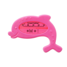Canpol Babies vízhőmérő - Rózsaszín delfin baba vízhőmérő
