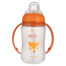 Canpol Tanulópohár szilikon ivócsőrrel CUTE ANIMALS 320ml róka babaétkészlet