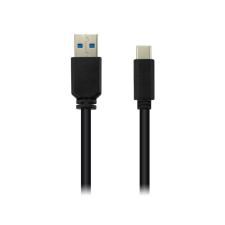 Canyon CNE-USBC4B USB Type C - USB 3.0 adat/töltőkábel 1m fekete kábel és adapter