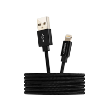 Canyon CNS-MFIC3B USB-Lightning töltő-/adatkábel fekete (CNS-MFIC3B) kábel és adapter