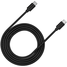 Canyon CNS-USBC12B USB-C apa - USB-C apa Adat és töltő kábel - Fekete (2m) kábel és adapter
