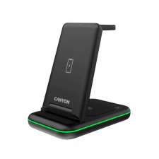 Canyon CNS-WCS304B 3-in-1 Wireless Charging Station Black mobiltelefon kellék