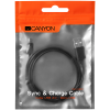 Canyon - Micro USB Kábel - Fekete