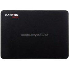 Canyon Mouse pad,350X250X3MM,Multipandex,fully black with our logo (non gaming),blister cardboard (CNE-CMP4) asztali számítógép kellék