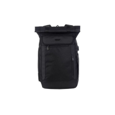 Canyon RT-7 Rolltop 17,3" notebook hátizsák fekete számítógéptáska
