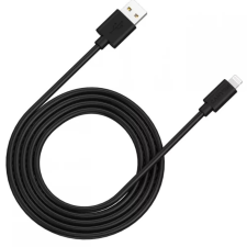 Canyon USB Lightning Töltő/adat Fekete 2m CNS-MFIC12B kábel és adapter