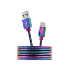 Canyon USB Type-C - USB-A kábel 1.2m (CNS-USBC7RW) kábel és adapter