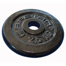 Capetan® 15kg acél súlytárcsa kalapácslakk felülettel 31mm lukátmérővel súlytárcsa