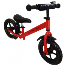 Capetan® Energy Plus Piros színű 12" kerekű futóbicikli sárhányóval és csengővel - pedál nélküli gye görkorcsolya