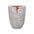 Capi Nature Rib KOFI782 elefántcsontszínű elegáns váza 36 x 47 cm