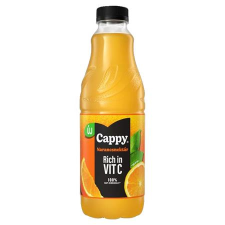 CAPPY Gyümölcslé, 55%, 1 l, CAPPY VitC , narancs üdítő, ásványviz, gyümölcslé