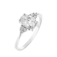  Capri Madagascar Dream Moissanit 14kt 1.5 ct gyűrű gyűrű