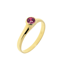  Capri Manhattan Rubin 14kt 0.25ct Eljegyzési gyűrű gyűrű