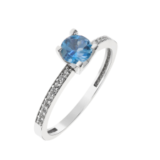  Capri One&amp;Only London Blue Topáz 14kt 0.55ct gyűrű gyűrű