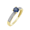  Capri Royal Elegance Zafír 14kt 0.56ct Eljegyzési gyűrű