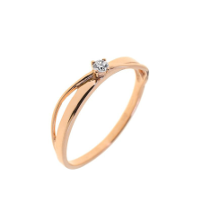 Capri Sicily Gyémánt 14kt 0.07ct Eljegyzési gyűrű gyűrű