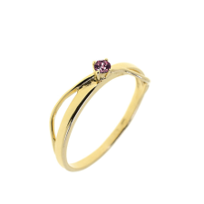 Capri Sicily Rubin 14kt 0.07ct Eljegyzési gyűrű gyűrű