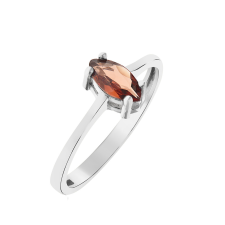  Capri Simple Elegance Gránát 925 Ezüst 0.46ct gyűrű gyűrű