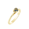  Capri Simple Elegant Zafír 14kt 0.32ct gyűrű