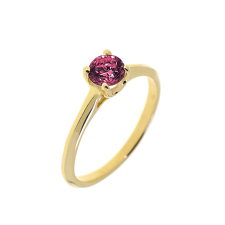 Capri Simple Perfect Rubin 14kt 0.20ct Eljegyzési gyűrű gyűrű