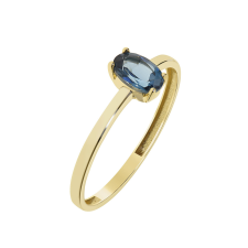  Capri Simple Perfect Topáz 14kt 0.57ct gyűrű gyűrű