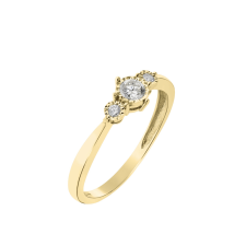  Capri TheOne Gyémánt 14kt 0.10 ct Eljegyzési gyűrű gyűrű