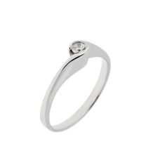  Capri Tiny Elegance Gyémánt 14kt 0.10ct Eljegyzési gyűrű gyűrű
