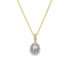 Capri Venezia Dream Topáz 14kt 0.98ct nyaklánc és medál nyaklánc