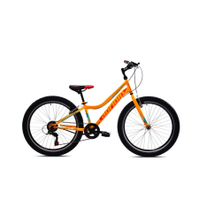 Capriolo DIAVOLO 400 hegyikerékpár 24"/13" sárga -piros gyermek kerékpár
