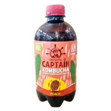 Captain Kombucha fermentált zöld tea ital - őszibarack 400ml vitamin és táplálékkiegészítő