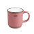 Capventure - Cabanaz Kerámia teás és kávés bögre, rózsaszín, 180 ml