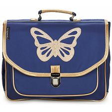 CARAMEL &amp; CIE Iskolatáskák CARTABLE 38 CM PAPILLON BLEU Kék Egy méret iskolatáska
