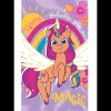 Carbotex Baby towel My Little Pony Magic Sunny 30 × 50 cm (040134-LICENMYLIA)