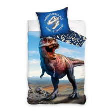 Carbotex Dinoszauruszos ágyneműhuzat szett - T-Rex lakástextília